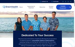 Brain Health Hawaii, Jason Keifer MD website