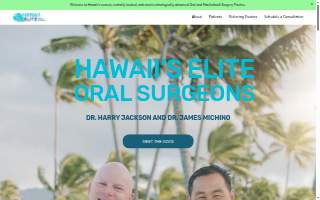 Hawaii Elite Oral Surgery website