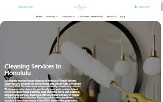 Hawaii Natural Clean website