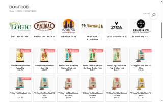 Heart of Town Pet Food & Supplies website