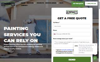 Impact Painting of Honolulu website