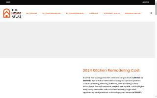 Kitchen & Bath Remodeling website