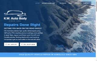 KW AUTO BODY - ALA MOANA, LLC. website