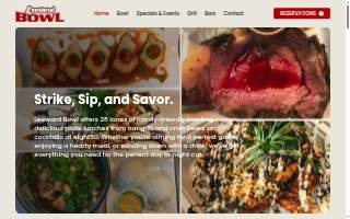 Leeward Bowl Grill website