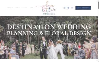 Love Letter Weddings website