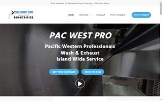 Pac West Pros website