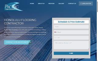 Pacific Floor Covering LLC Honolulu website