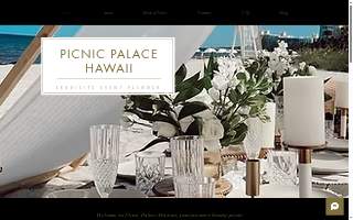 Picnic Palace Hawaii website