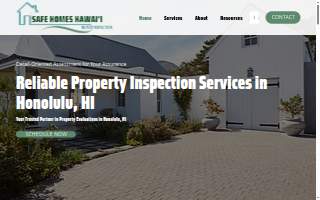 Safe Homes Hawaii - Home Inspections of East Honolulu website