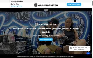 Wailana Tattoo - Waikiki website