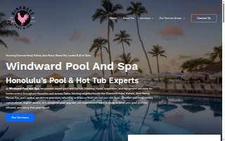 Windward Pool and Spa website