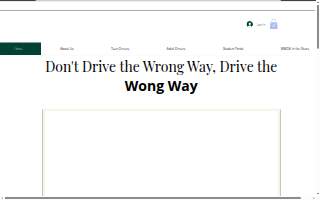 Wong Way Driving Academy of Ewa Beach website