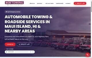 808 Towing website