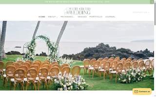 A White Orchid Wedding Inc website