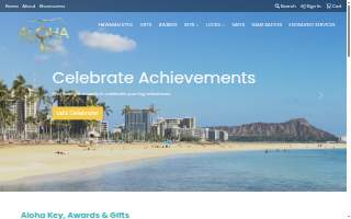 Aloha Key, Awards & Gifts website