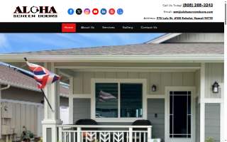 Aloha Screen Doors website