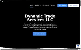 Dynamic Trades Services website