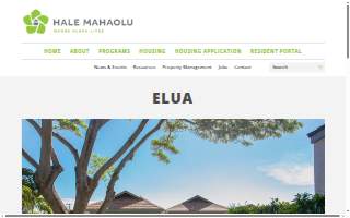 Hale Mahaolu Elua website