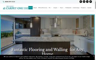 Hawaiian Carpet One Floor & Home website