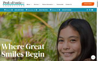 Pedodontic Associates - Maui website