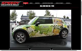 Speedy Graphics Maui website