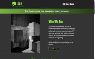 Structural Concrete Bonding & Restoration, Inc. website