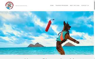 Canine Coach Hawaii website