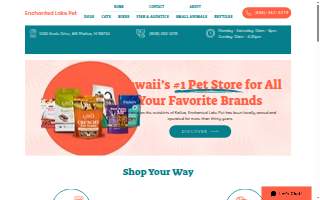 Enchanted Lake Pet website
