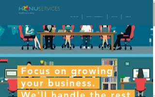 Honu Services website