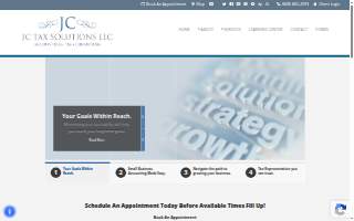 JC Tax Solutions LLC website