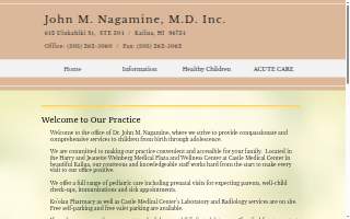 John Nagamine, MD website