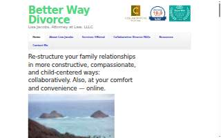 Pono Divorce website