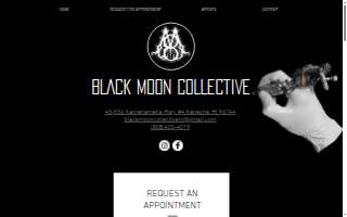 Black Moon Collective Tattoo website