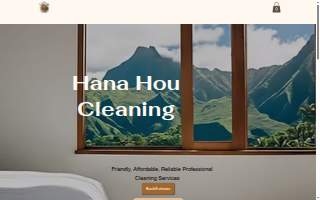 Hana Hou Cleaning website