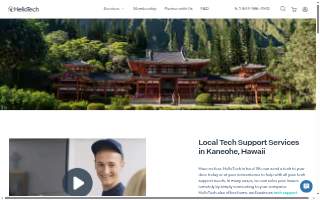 Hawaii Tech Support website