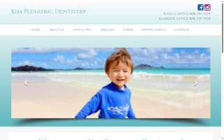 Kim Pediatric Dentistry - Kaneohe website