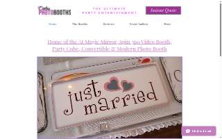 Oahu Photo Booths website