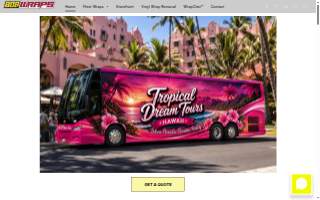 808Wraps of Kapolei website