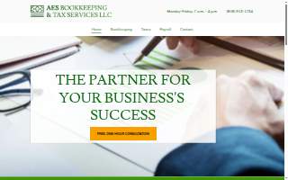 AES Bookkeeping & Tax Services LLC website