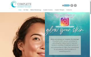 Complete Dermatology, LLC website