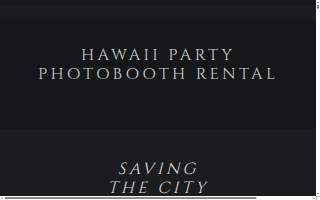 HNL Photobooth Company website