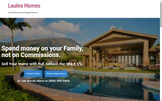 Laulea Homes Real Estate Services website