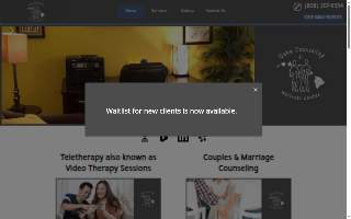 Oahu Counseling and Wellness Center website