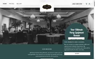 PJ PARTY RENTALS LLC website