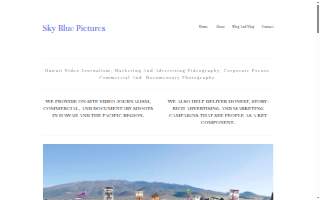 Sky Blue Pictures website