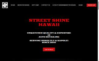 Street Shine Hawaii website