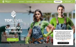 Top Level Cleaners & Handyman - Cleaning Offices, Carpets, Yachts of Kapolei website