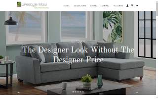 Lifestyle Maui Furniture website