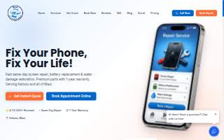 Maui Cell Phone Repair of Kihei website