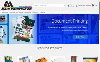 Maui Printing Company of Kihei website